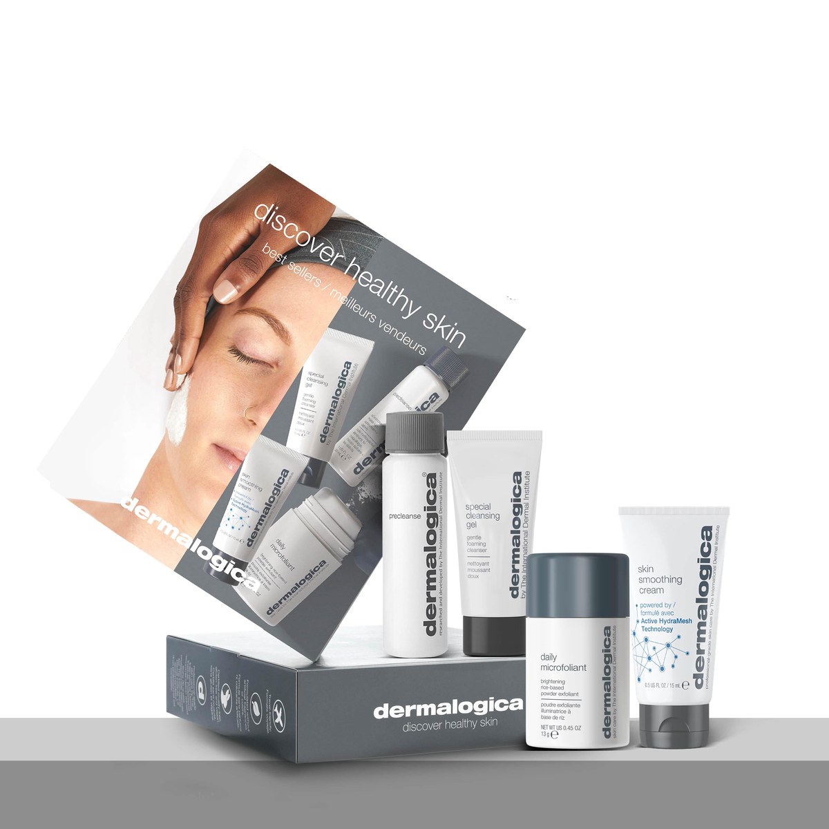 discover healthy skin kit 73gm - best seller gift kit — Dermalogica