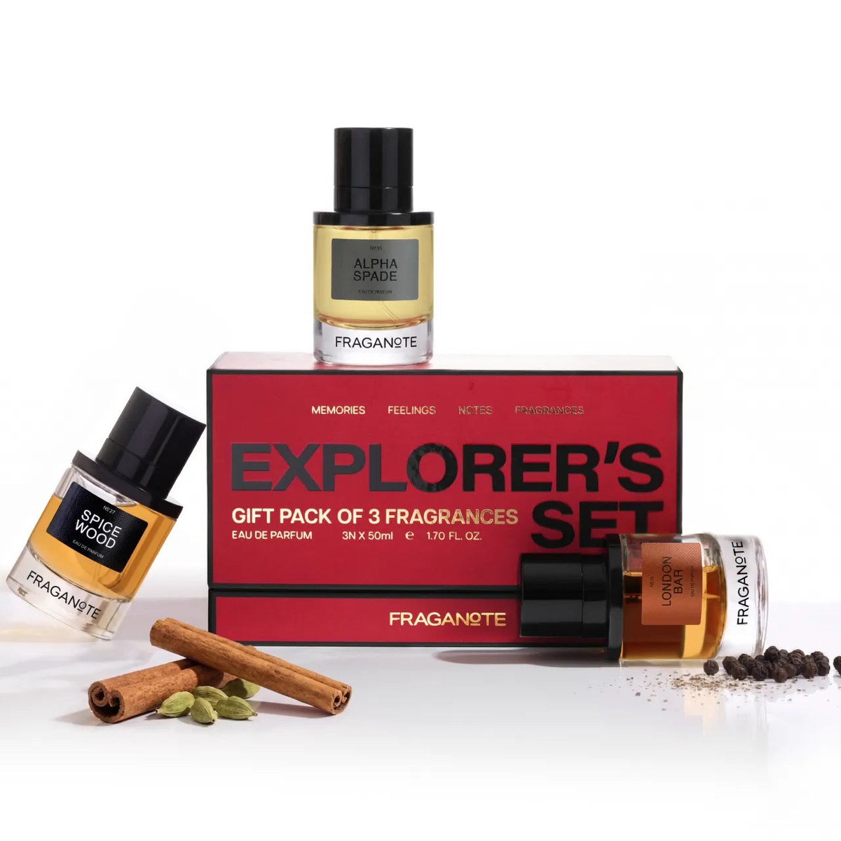 Gift Set 3 x 50ML - Him — Fraganote