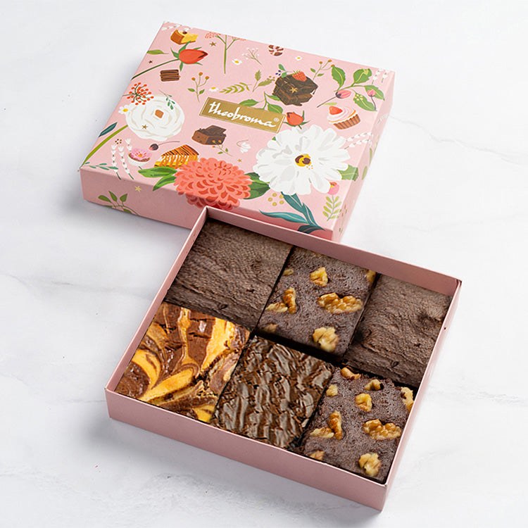Assorted Brownies Gift Box [6 Pieces] — Theobroma